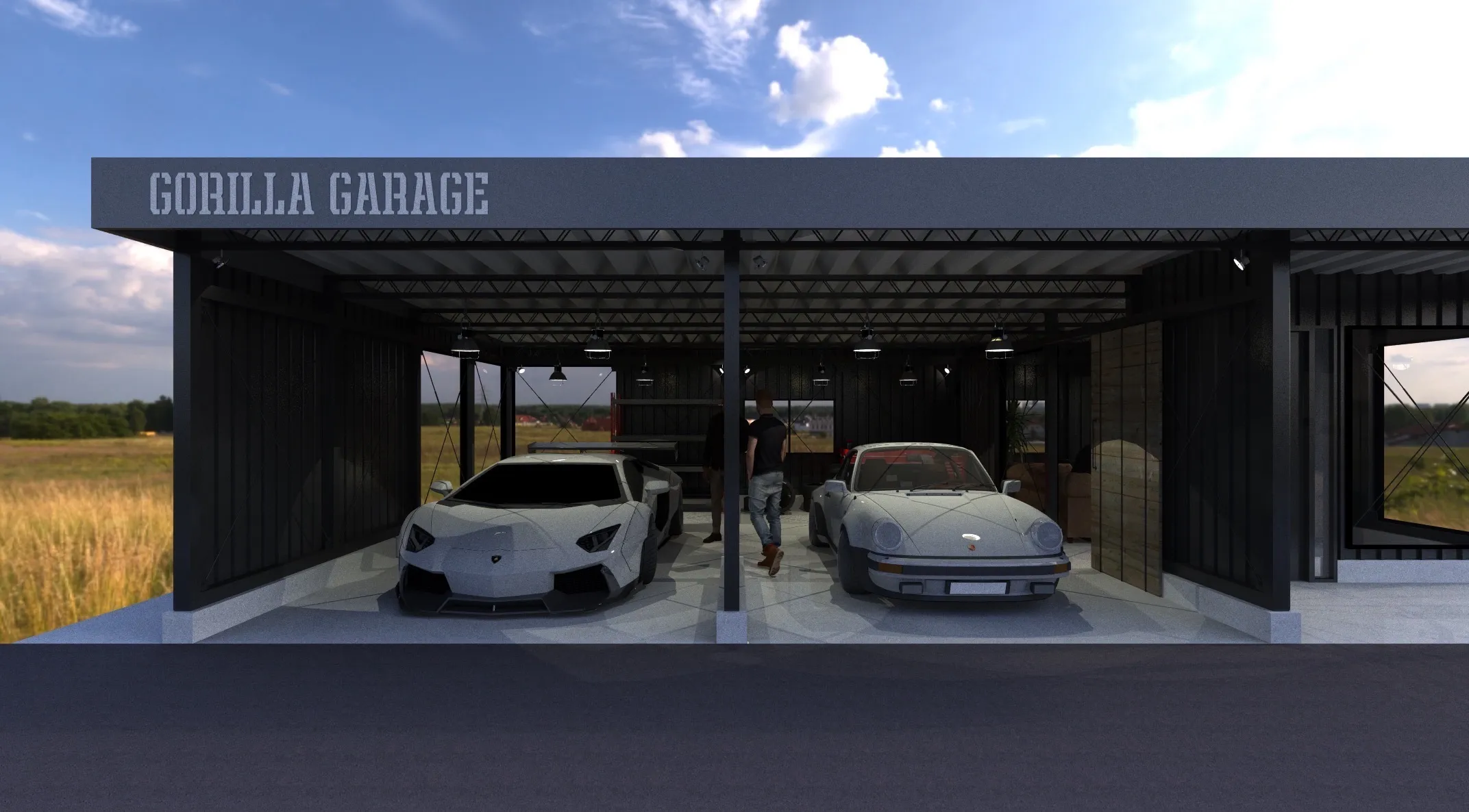 GORILLA GARAGE Structure
